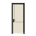 GO-H1027 Real Nature Wood Door Rubber wood Door Modern Door Design